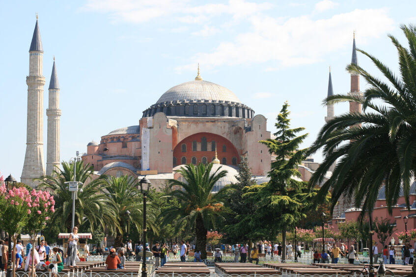 schönste Reiseziele in Europa im Frühling Istanbul