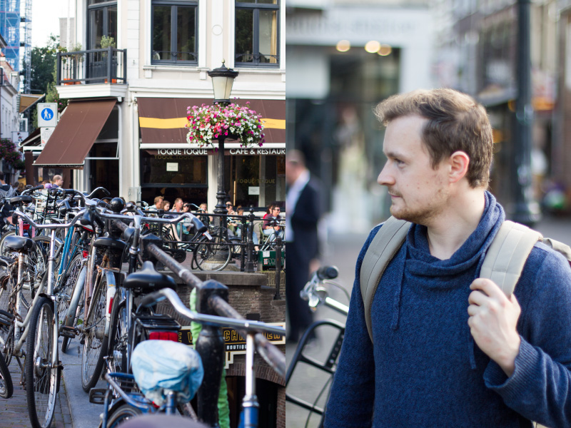 Grachten und Fahrräder in Utrecht